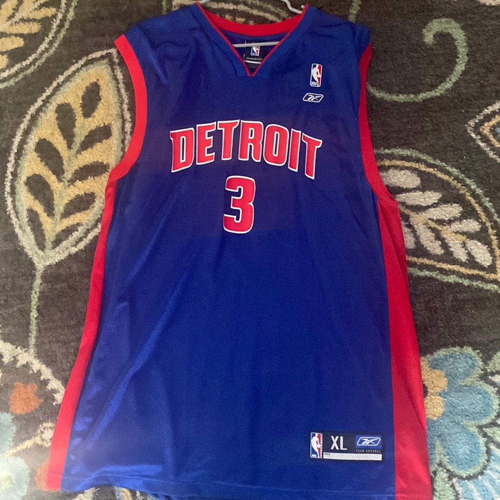 Detroit Pistons Ben Wallace Jersey size XL